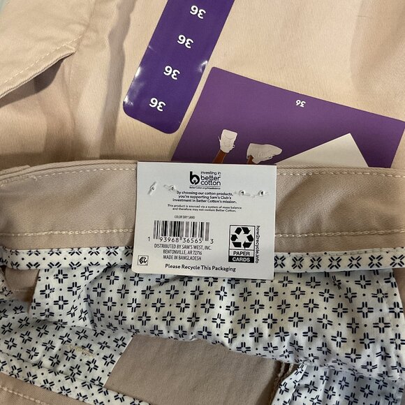 Member's Mark Flat Front Twill Short - Picture 3 of 3